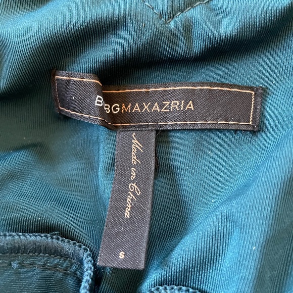 BCBG Maxazria turquoise halter top size small - Picture 5 of 6